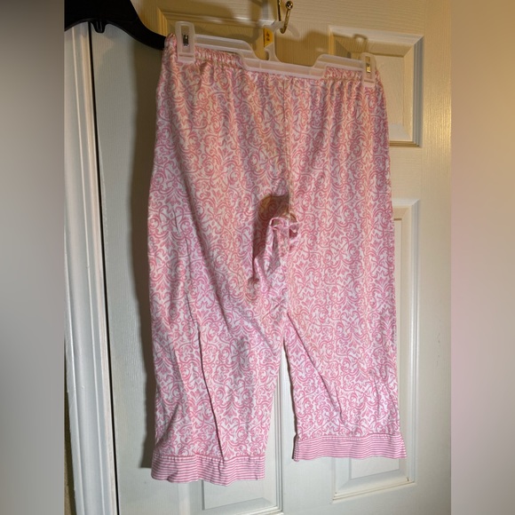 Carole Hoochman Women S/CH Small Pajamas Set Top Bottoms Sleepwear Lounge Pink - Picture 6 of 13